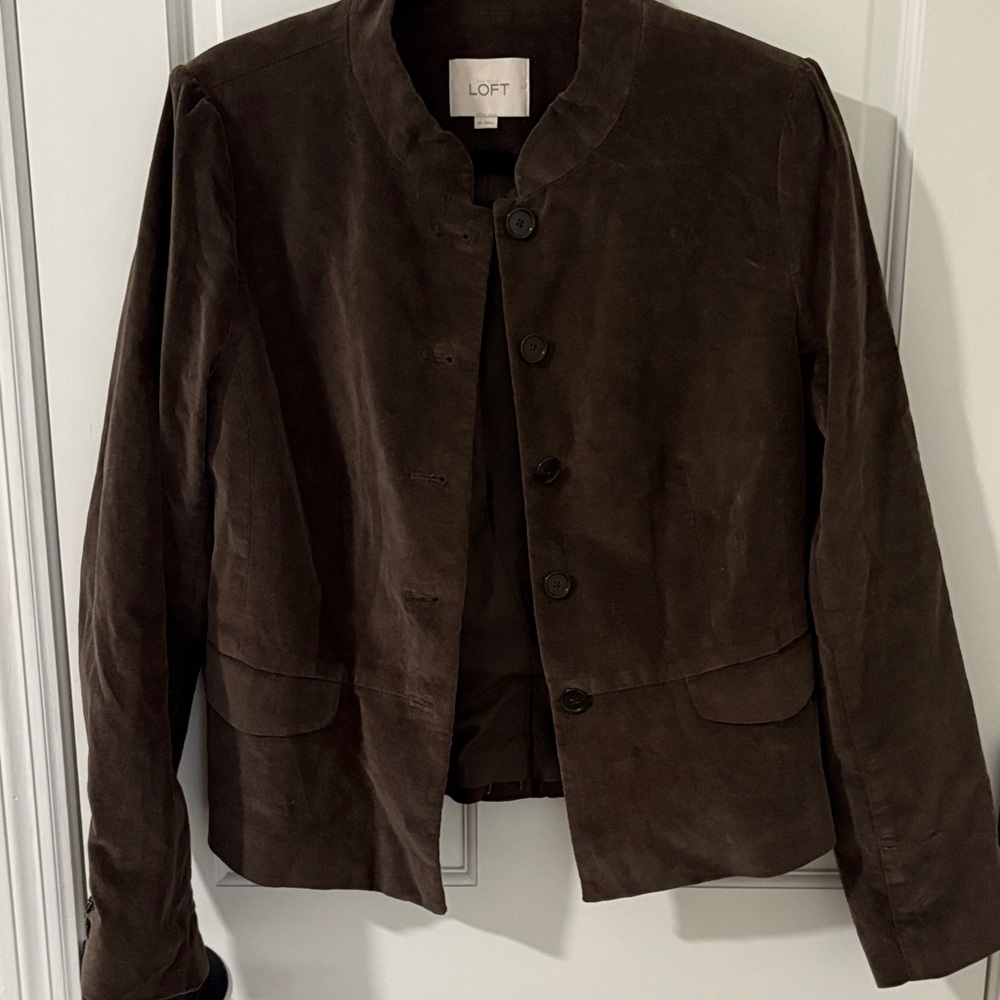 LOFT Dark Brown Blazer